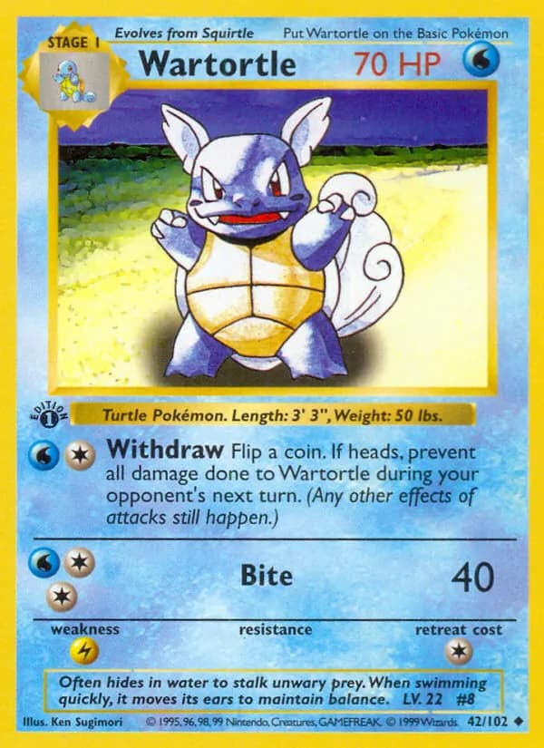Wartortle card image