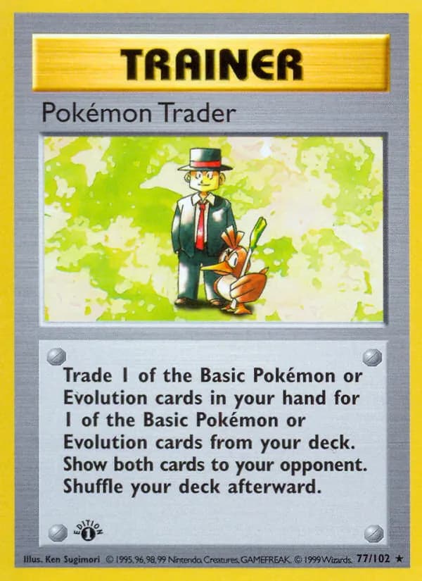 Pokémon Trader card image