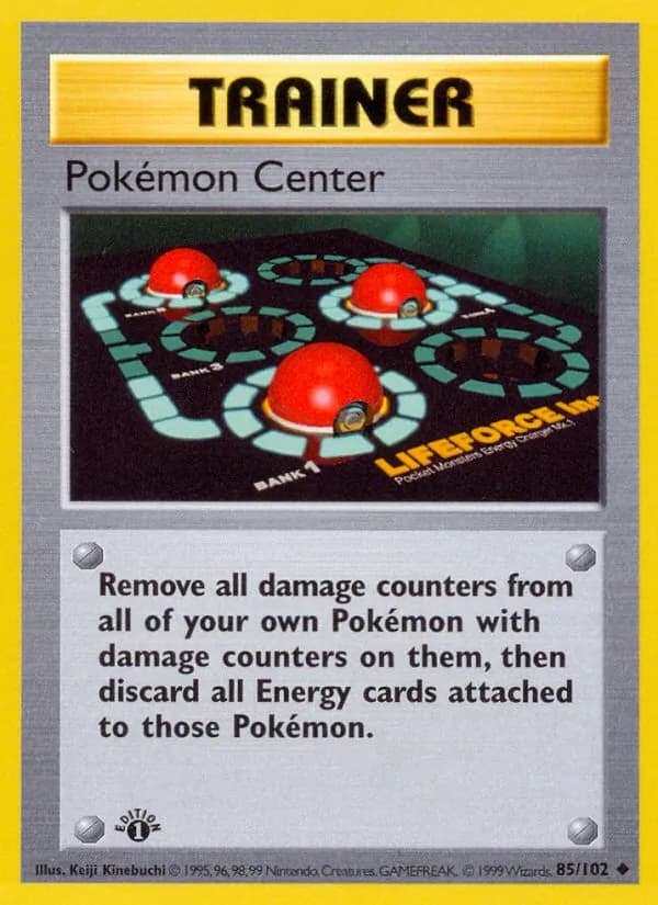 Pokémon Center card image