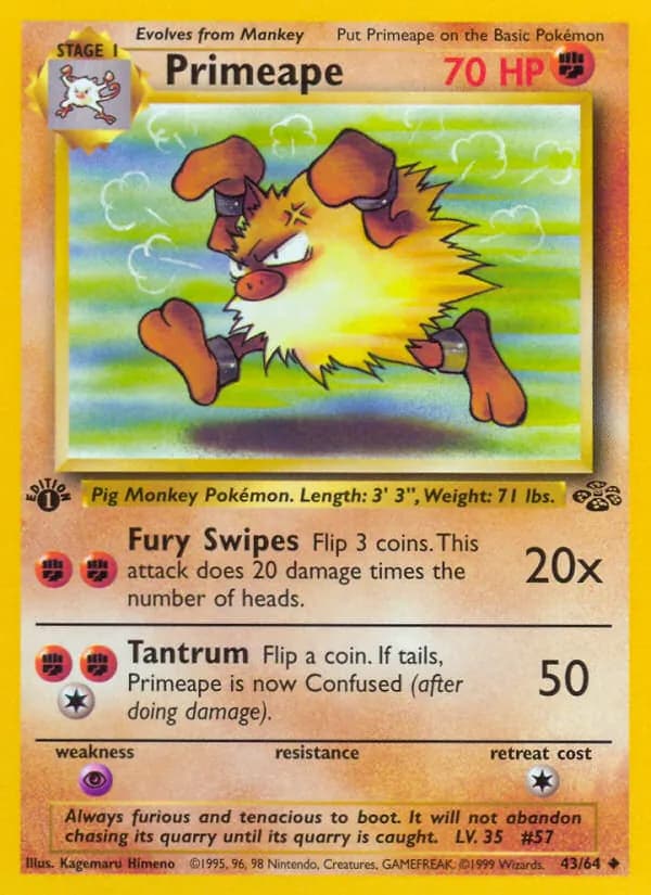 Primeape card image