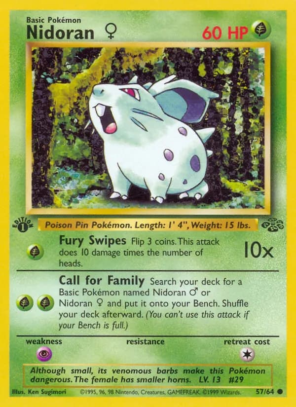 Nidoran♀ card image