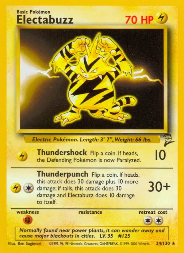 Electabuzz card image