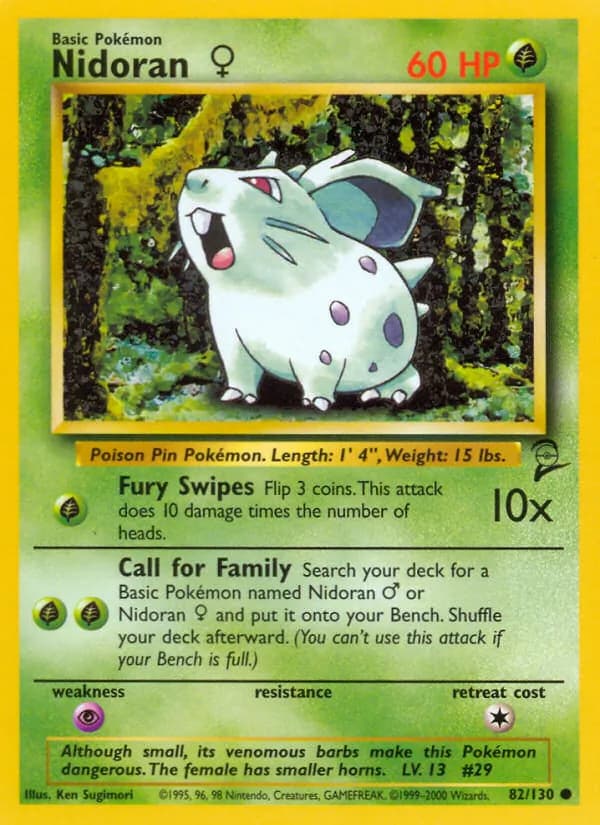 Nidoran♀ card image