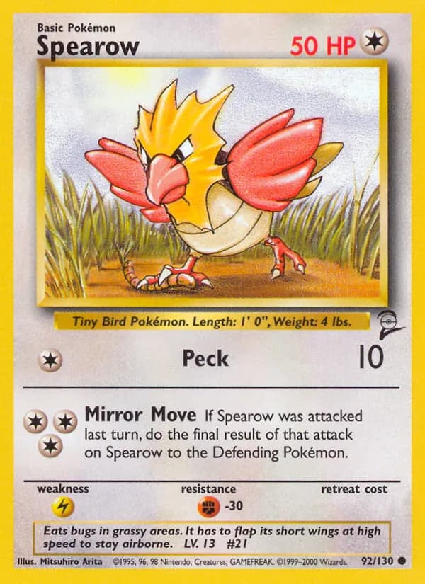 Spearow card image