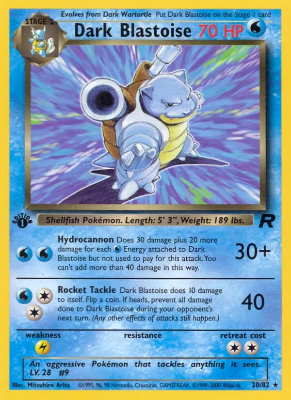 Dark Blastoise card image