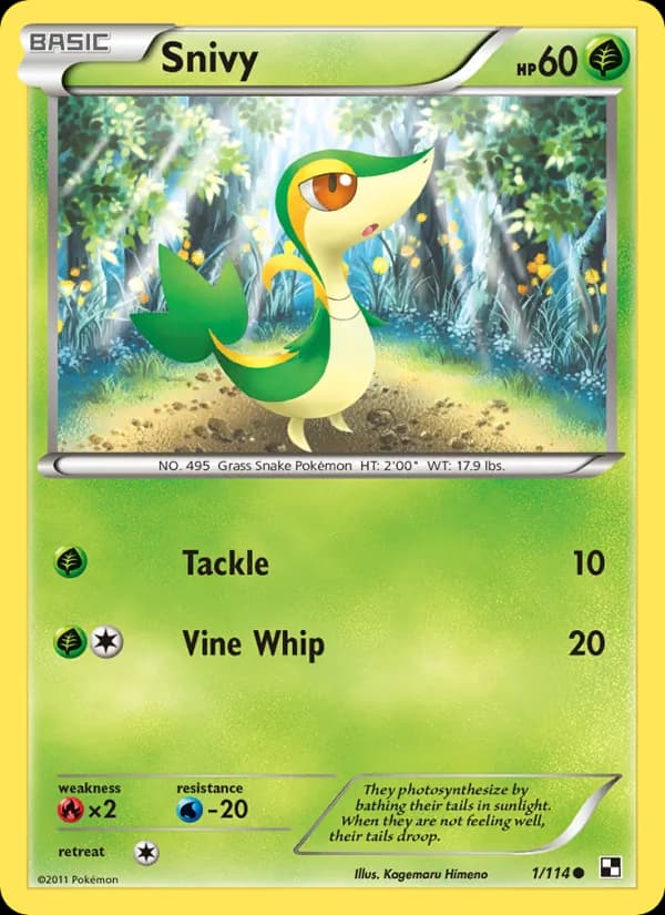 Snivy card image