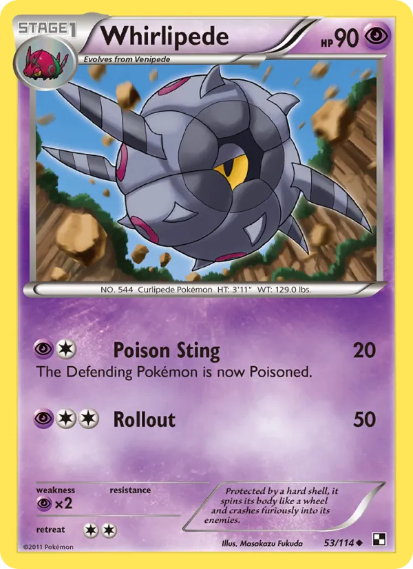 Whirlipede card image