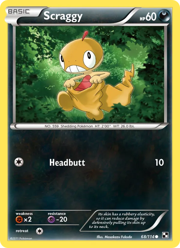 Scraggy card image
