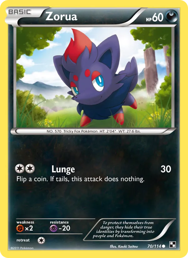 Zorua card image