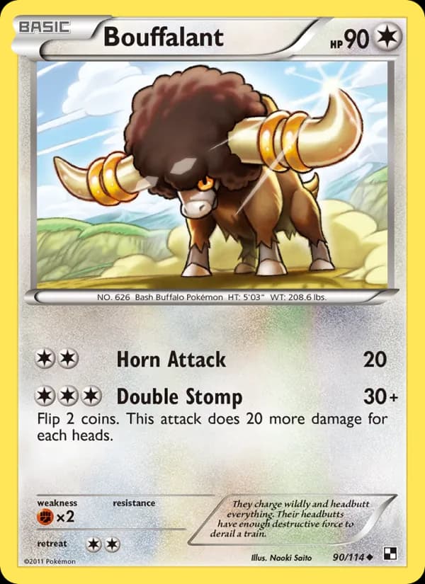 Bouffalant card image