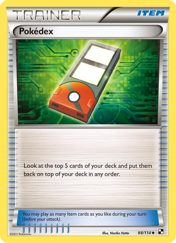 Pokédex card image