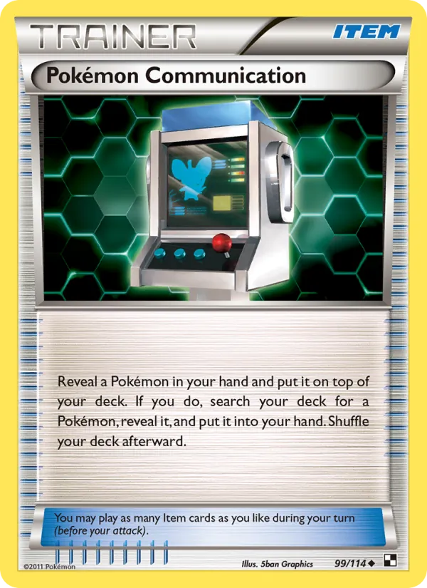 Pokémon Communication card image