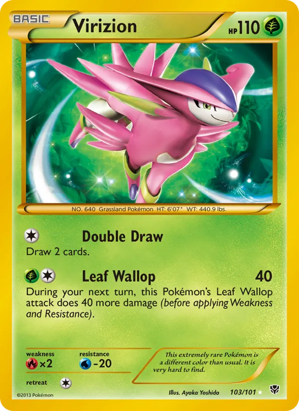 Virizion card image