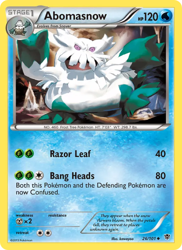 Abomasnow card image