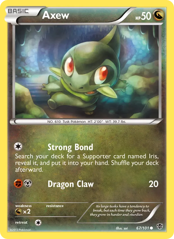 Axew card image