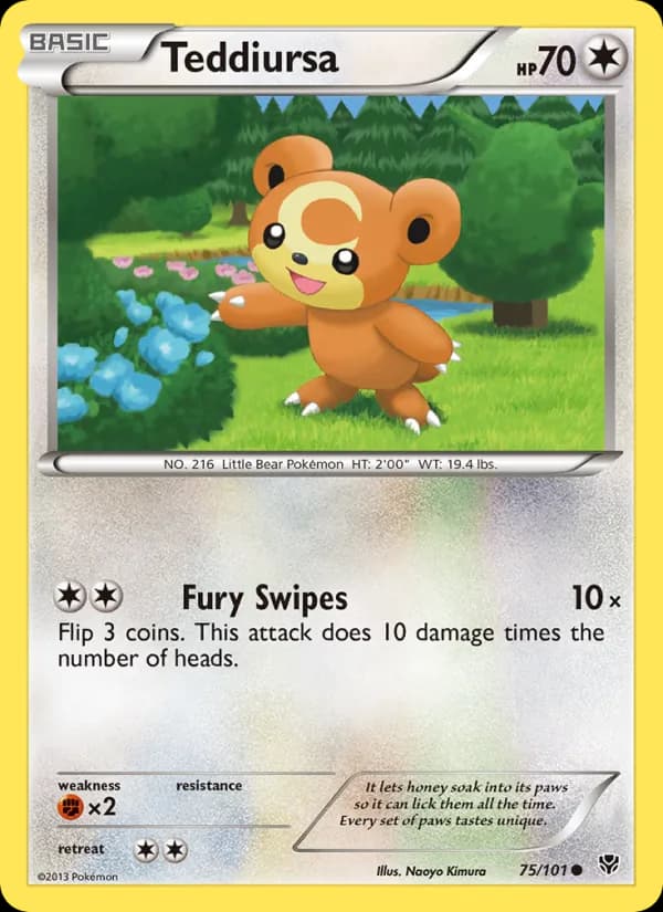 Teddiursa card image