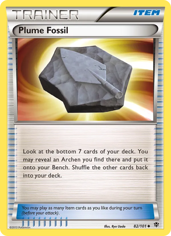 Plume Fossil card image