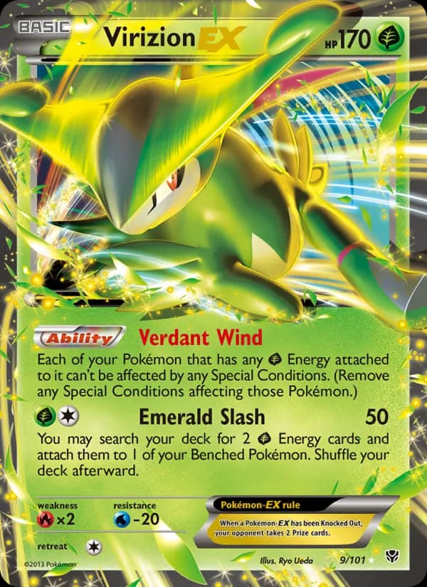 Virizion-EX card image