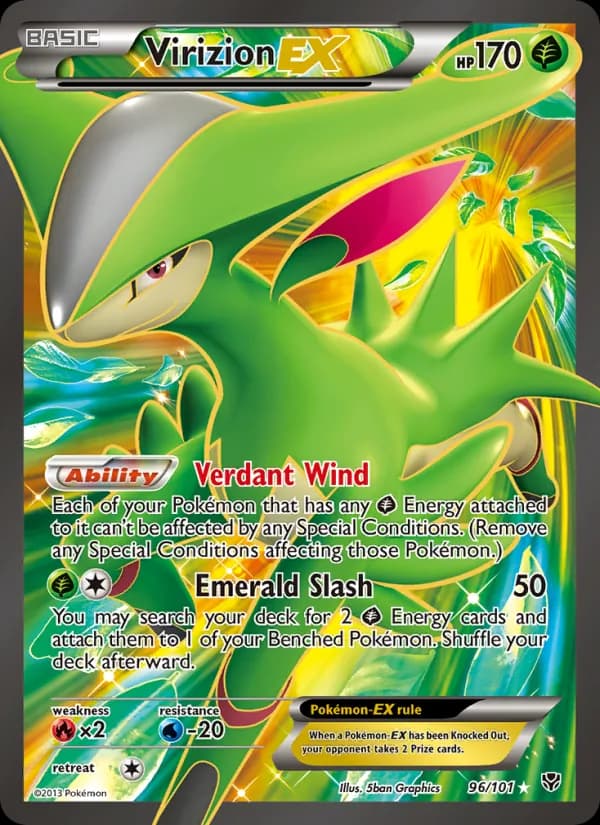 Virizion-EX card image