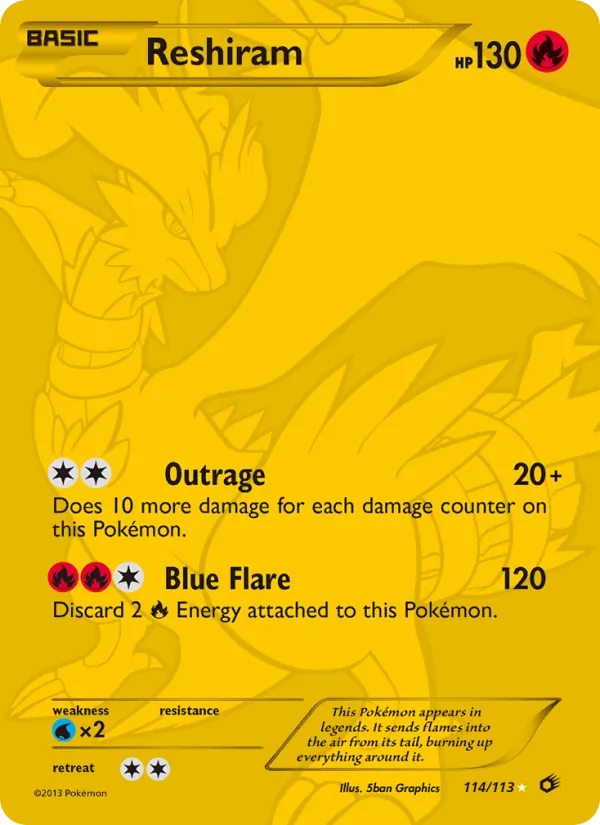 Reshiram card image