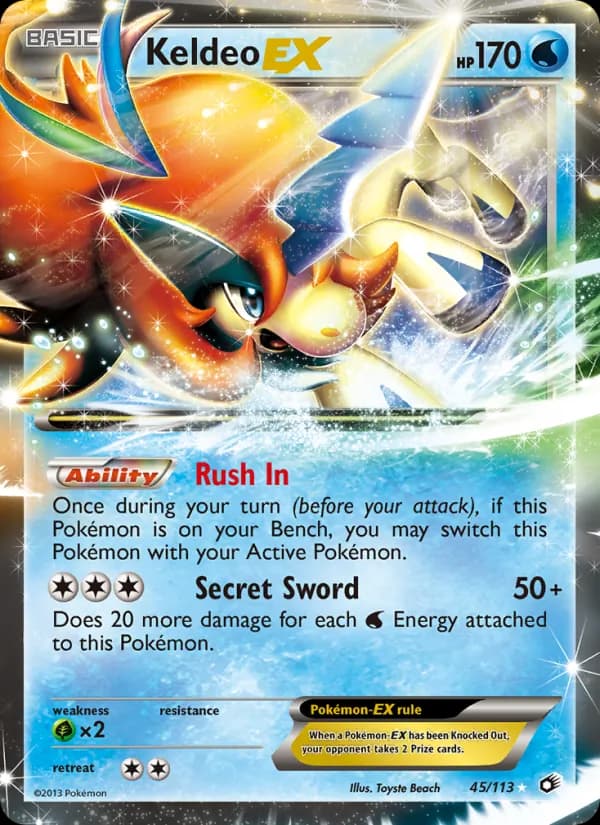 Keldeo-EX card image