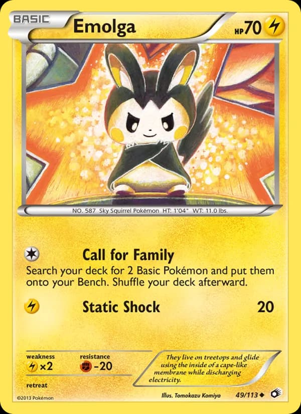 Emolga card image