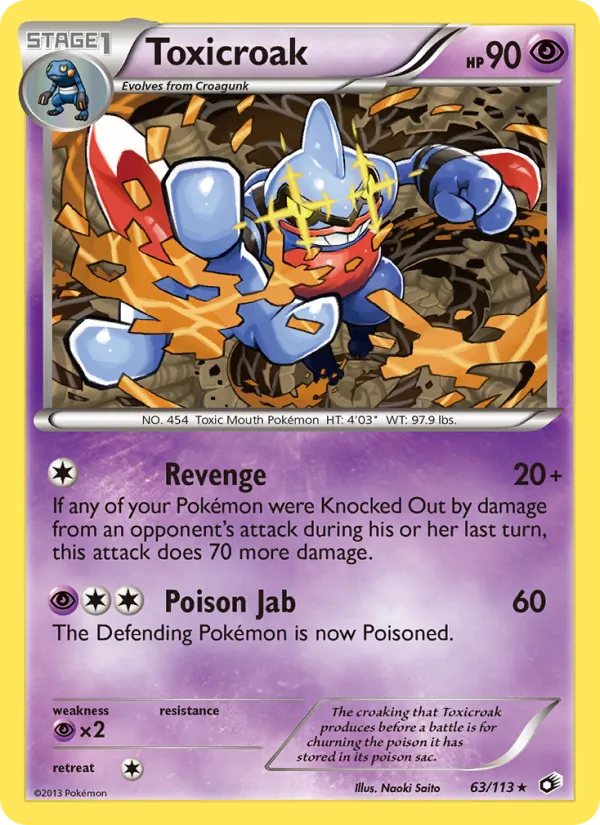 Toxicroak card image