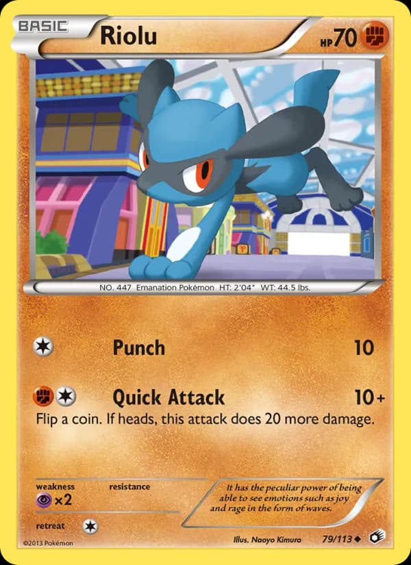 Riolu card image