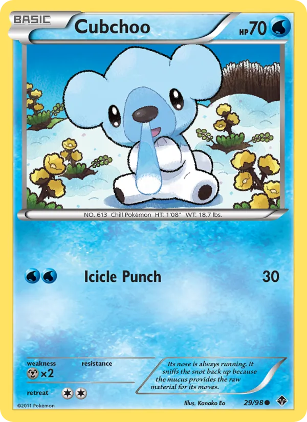 Cubchoo card image