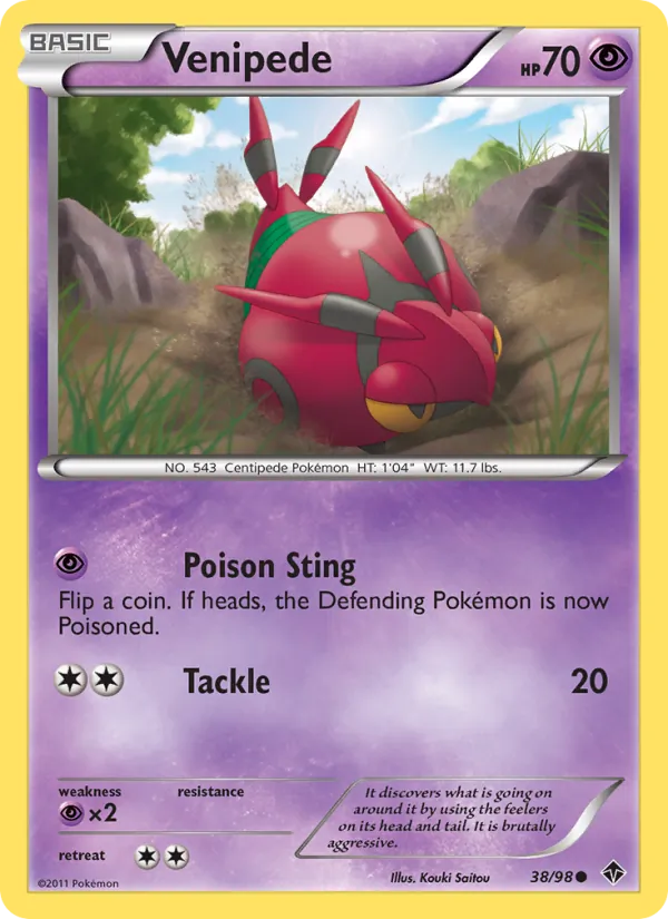 Venipede card image