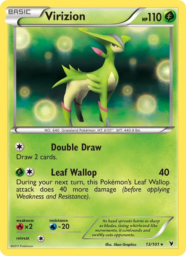 Virizion card image