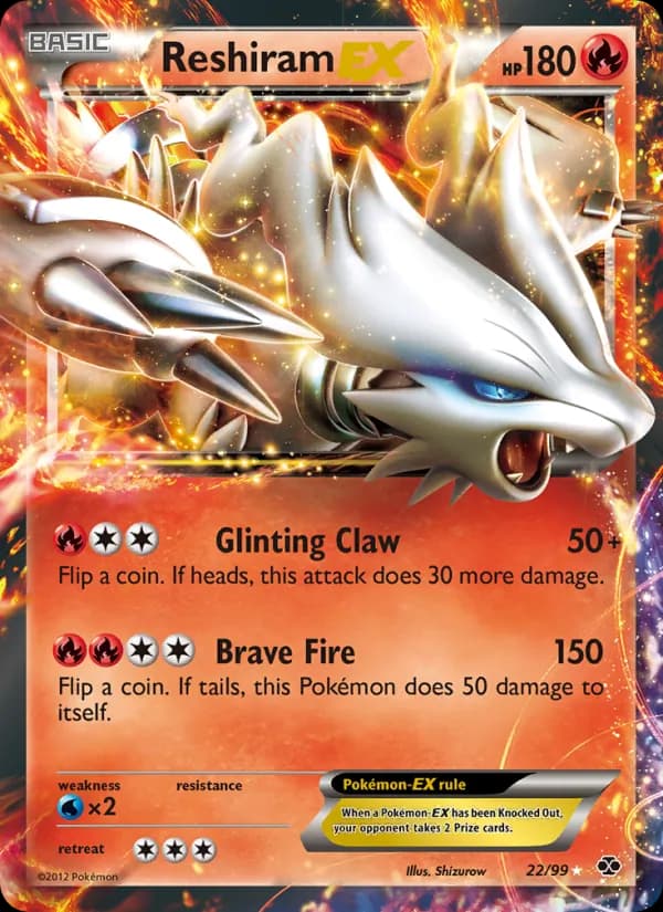 Reshiram-EX card image
