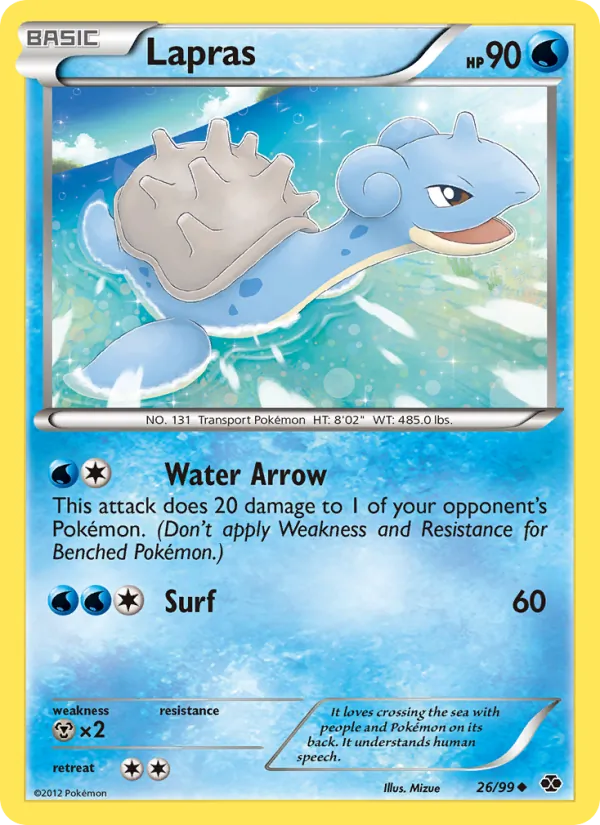 Lapras card image