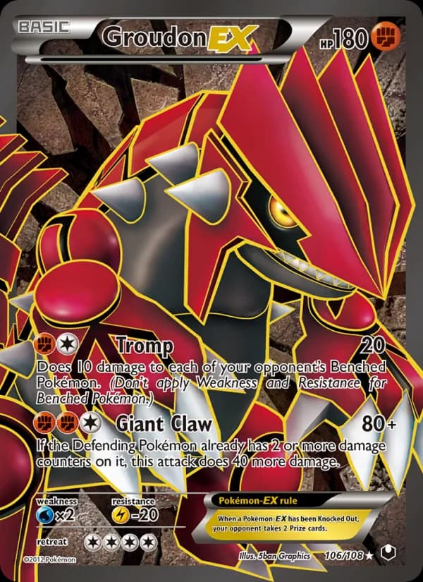 Groudon-EX card image