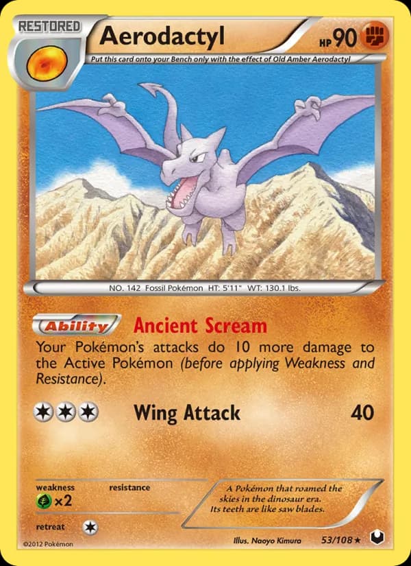 Aerodactyl card image