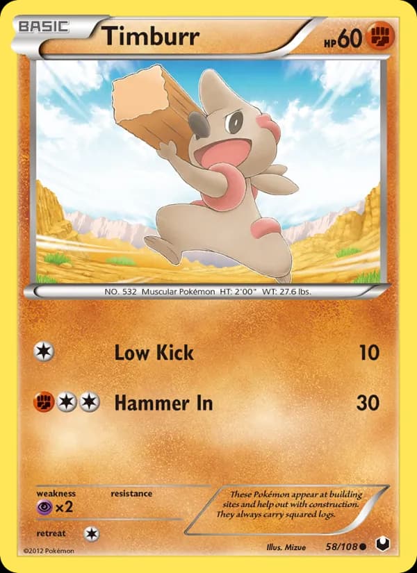 Timburr card image