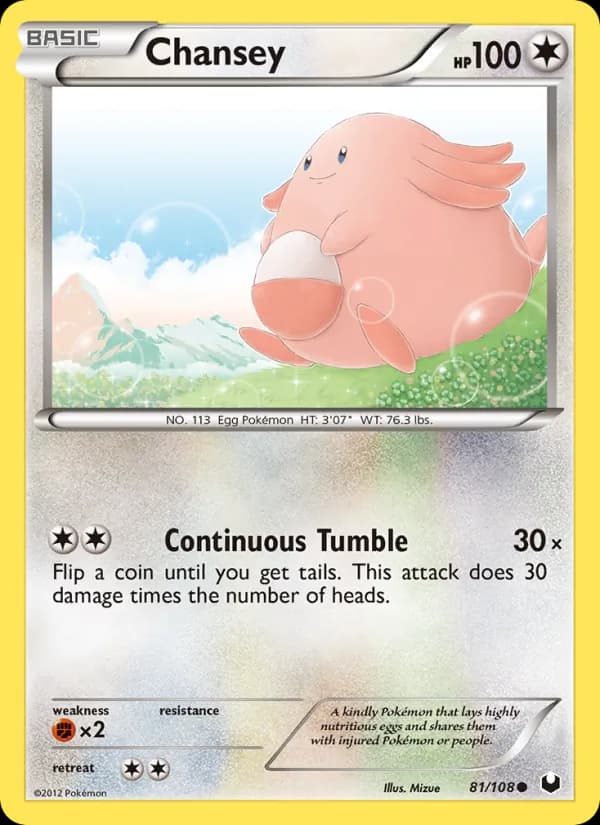 Chansey card image