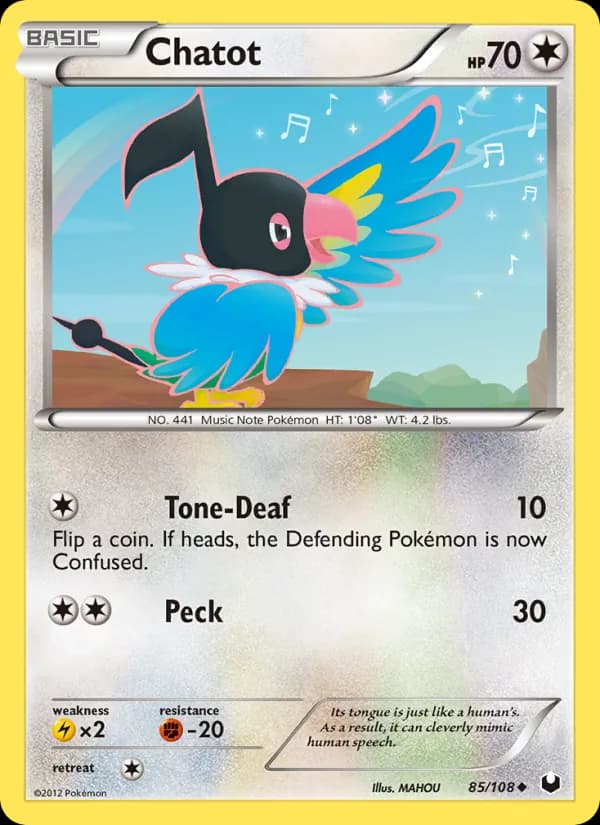 Chatot card image