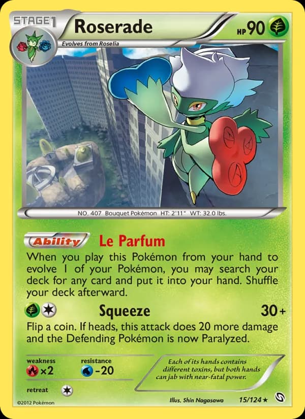 Roserade card image