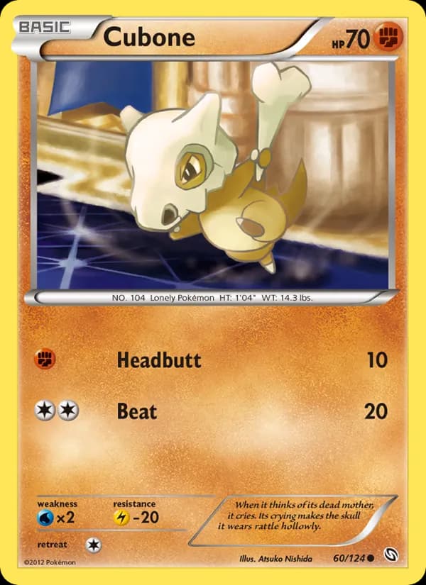 Cubone card image