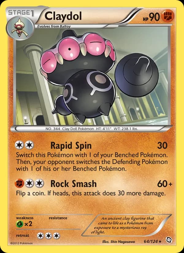 Claydol card image