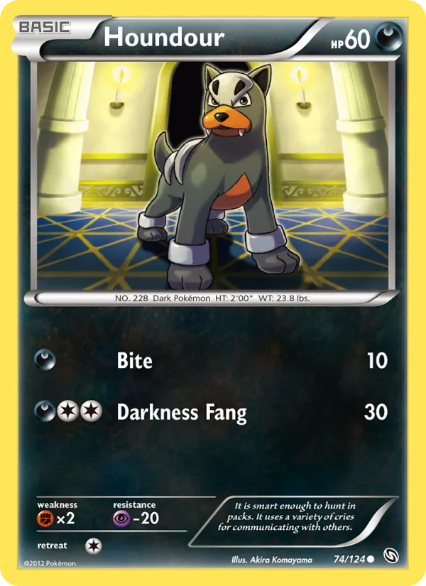 Houndour card image