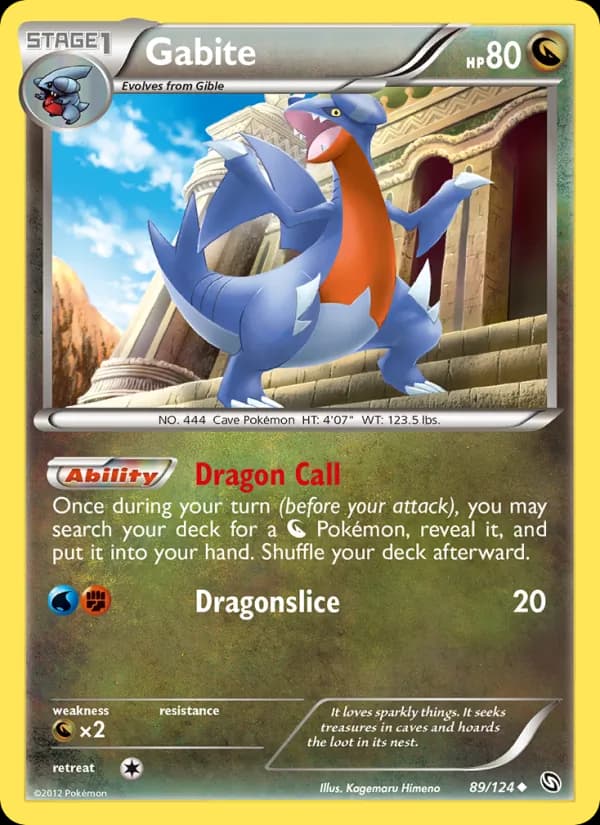 Gabite card image