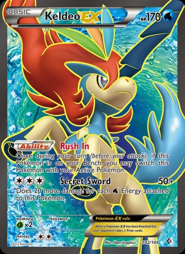 Keldeo-EX card image
