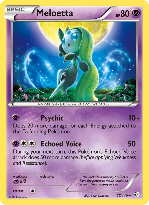 Meloetta card image