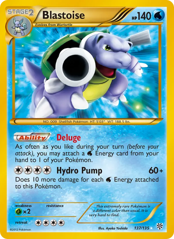 Blastoise card image