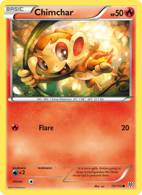 Chimchar card image