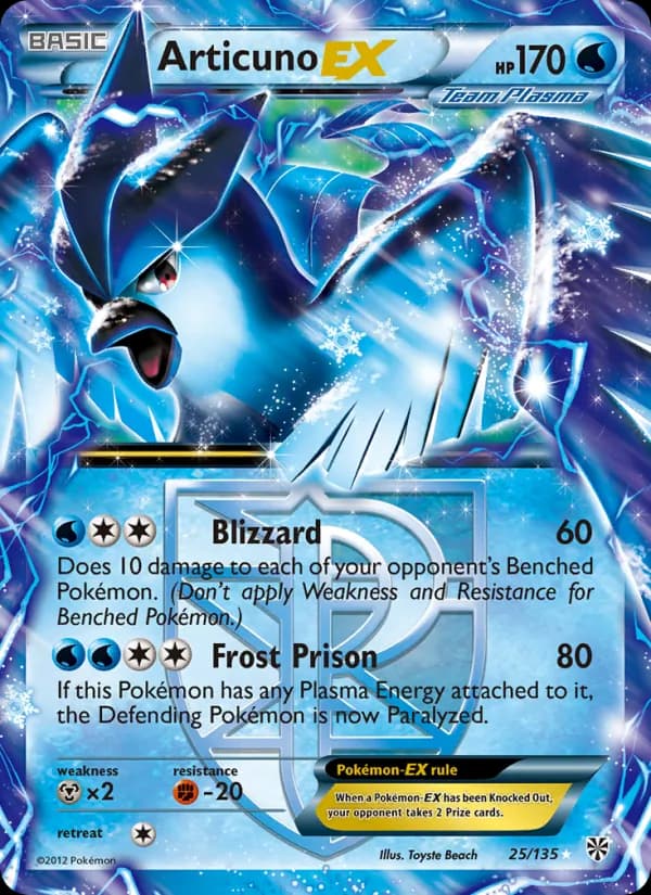 Articuno-EX card image