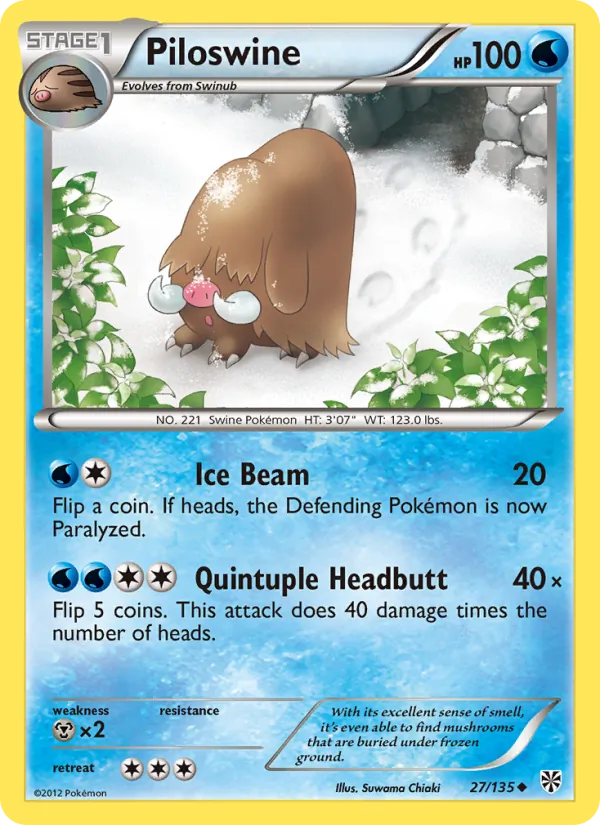 Piloswine card image