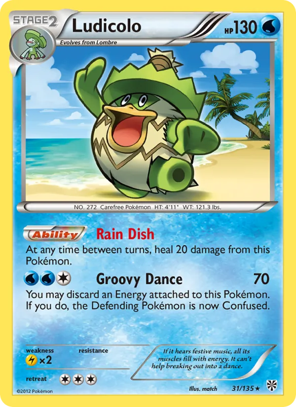 Ludicolo card image